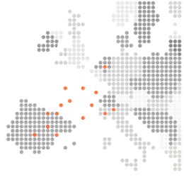 carte DCS europe